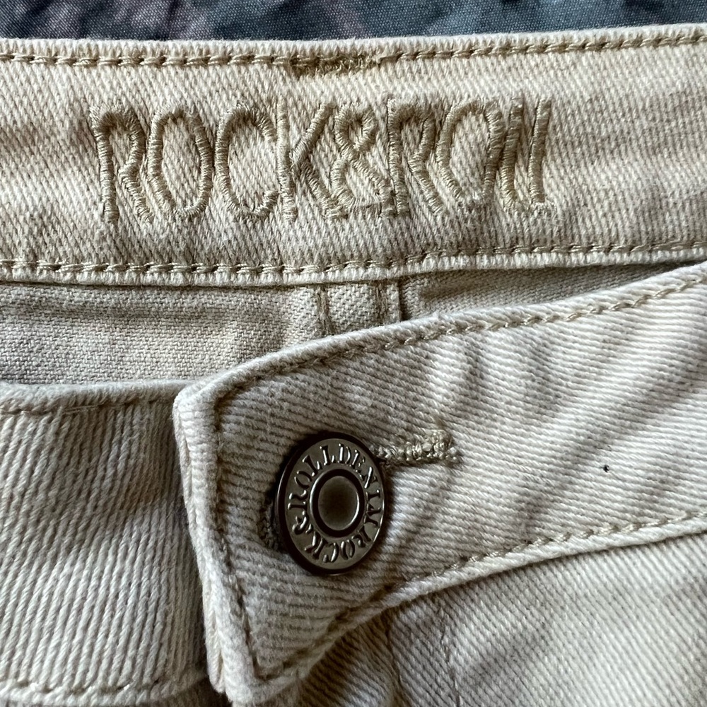 NWOT Rock & Roll denim high rise flares - Picture 5 of 6